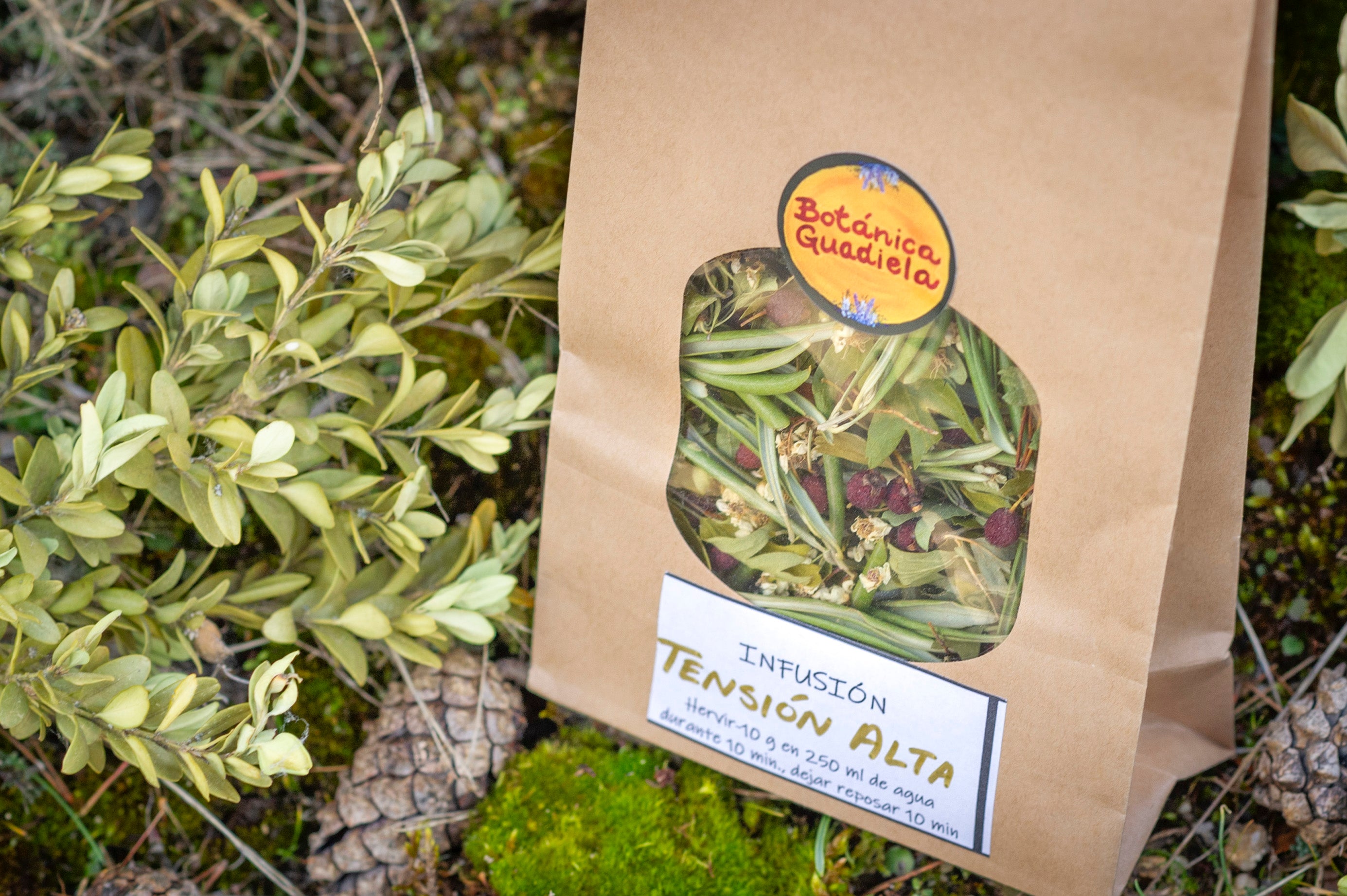 Infusión para Tensión Alta Botánica Guadiela